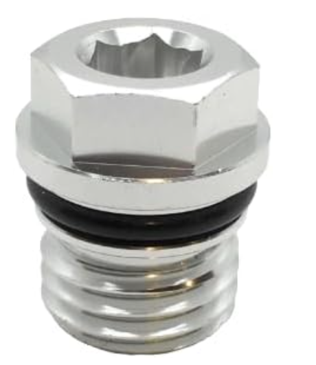 ترقية قابس تصريف زيت زيت المحرك من الألومنيوم لعربة الجولف